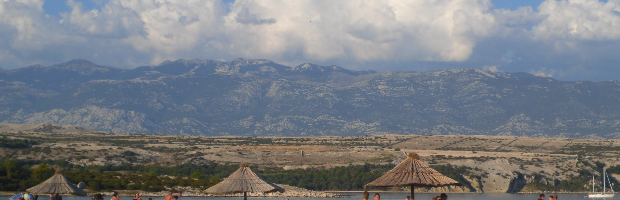 Kroatischer Strand Zrce kroatischer Strand Zrce