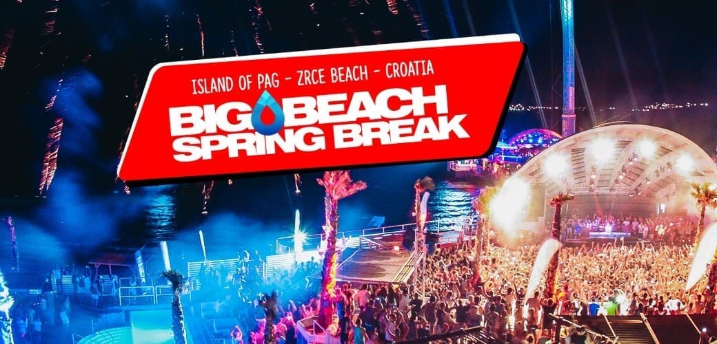 big beach spring break Zrce.eu