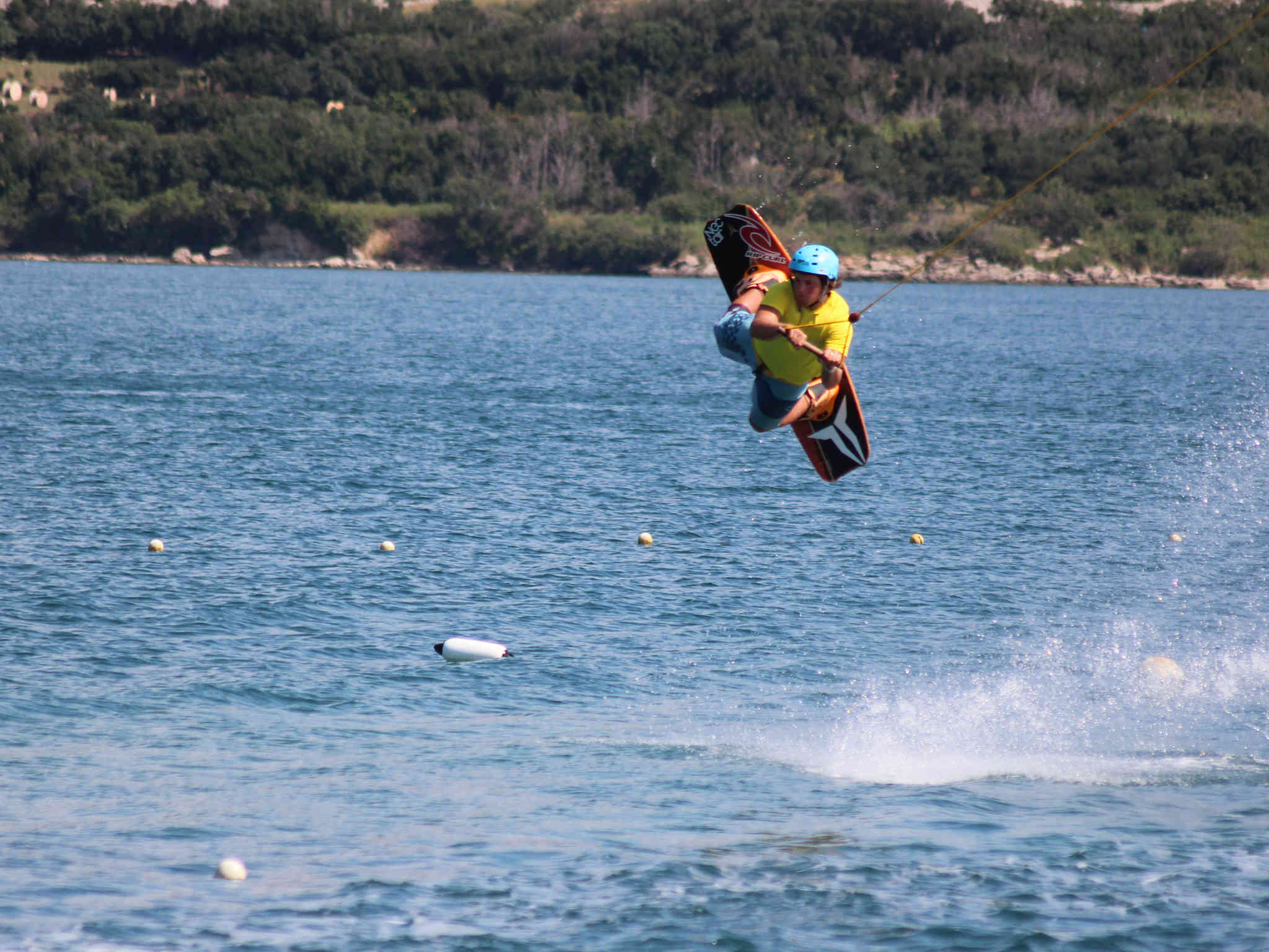 Wakeboard on the island Pag