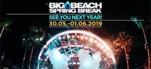 Big Beach Spring Break 2019 Flyer Big Beach Spring Break 2019